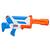 Nerf Super Soaker Twister Water Blaster, 2 Twisting Streams of Water, Pump to Fire, Outdoor Water-Blasting Fun