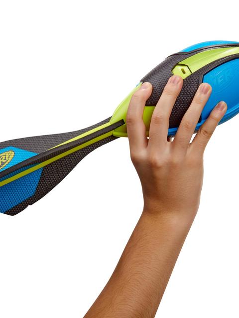 Nerf Vortex Ultra Grip Football, Designed for Easy Catching, Howling Whistle Sound, Distance-Optimizing Tail