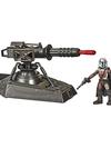 Star Wars Mission Fleet Hover E-Web Cannon Mandalorian