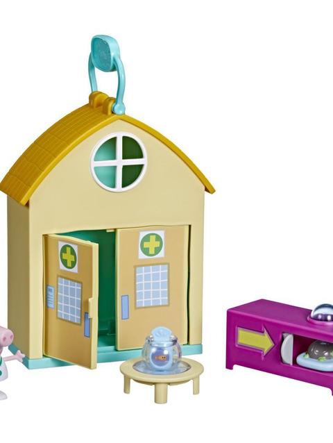 Peppa Pig Peppa’s Adventures Peppa Visits the Vet Playset Preschool Toy, 1 Figure and 3 Accessories, Ages 3 and Up