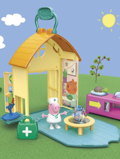 Peppa Pig Peppa’s Adventures Peppa Visits the Vet Playset Preschool Toy, 1 Figure and 3 Accessories, Ages 3 and Up