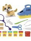 Play-Doh Care 'n Carry Vet Playset with Toy Dog, Carrier, 10 Tools, 5 Colors