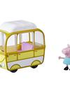 Peppa Pig Peppa's Adventures Little Campervan, with 3-inch Peppa Pig Figure, Inspired by the TV Show, for Ages 3 and Up