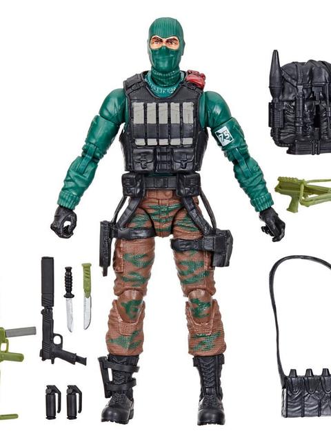 G.I. Joe Classified Series Retro Cardback, Beach Head, 6” Action Figure