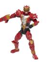 Power Rangers Dino Fury Dino Knight Red Ranger 6-Inch Action Figure Toy with Dino Fury Key, Dino-Themed Accessory, Kids