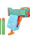 Nerf MicroShots Minecraft Guardian Mini Blaster, Minecraft Guardian Mob Design, Includes 2 Official Nerf Elite Darts