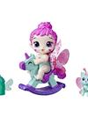 Baby Alive Glo Pixies Minis Doll, Berry Bug, Glow-In-The-Dark 3.75-Inch Pixie Toy with Surprise Friend, Kids 3 and Up