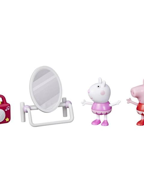 Peppa Pig Peppa’s Adventures Peppa’s Ballet Surprise Figure and Accessory Set, Preschool Toy for Kids Ages 3 and Up