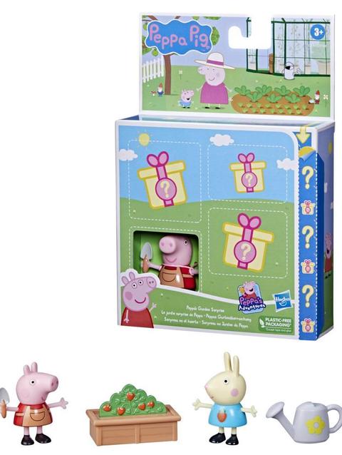 Peppa Pig Peppa’s Adventures Peppa’s Garden Surprise Figure and Accessory Set, Preschool Toy for Kids Ages 3 and Up