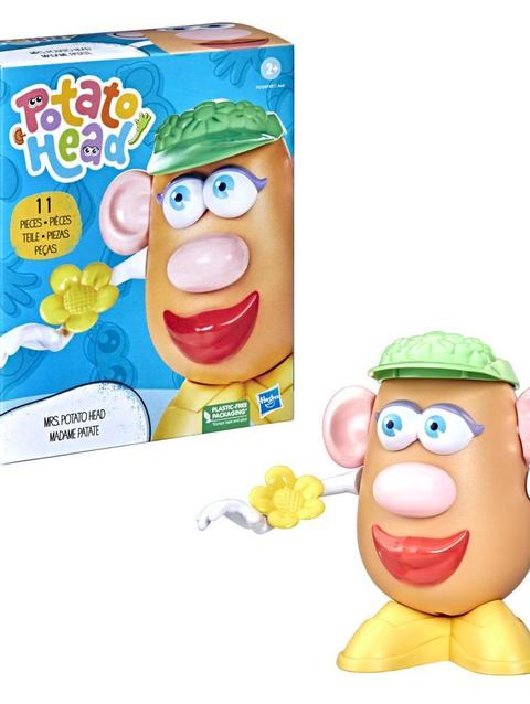 Potato Head Mrs. Potato Head Toy for Kids Ages 2 and Up, Includes 11 Parts and Pieces, Creative Toy for Kids