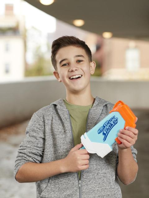 Nerf Super Soaker Torrent Water Blaster, Pump to Fire a Flooding Blast of Water, Outdoor Water-Blasting Fun