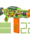 Nerf Zombie Corrupter Dart Blaster, 22 Nerf Elite Darts, Outdoor Games, Ages 8+