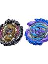 Beyblade Burst QuadDrive Wrath Fafnir F7 and Berserk Linwyrm L7 Spinning Top Dual Pack -- Battling Game Top Toy