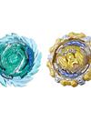 Beyblade Burst QuadDrive Magma Roktavor R7 and Gilded Balderov B7 Spinning Top Dual Pack -- Battling Game Top Toy