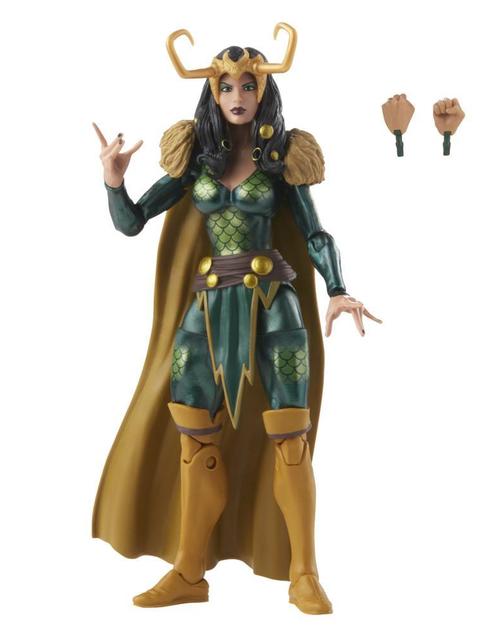 Marvel Legends Series Loki Agent of Asgard 6-inch Retro Action Figure Toy, 2 Accessories