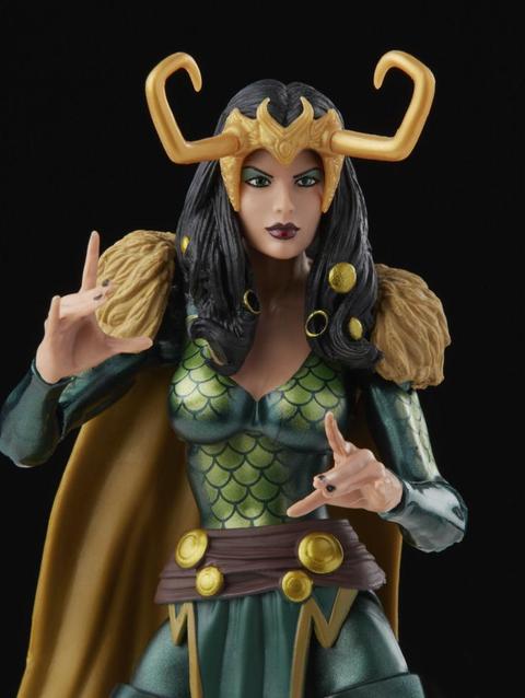 Marvel Legends Series Loki Agent of Asgard 6-inch Retro Action Figure Toy, 2 Accessories