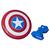 Marvel The Falcon and The Winter Soldier Captain America Magnetic Shield & Gauntlet Roleplay Toys for Kids Ages 5 and Up