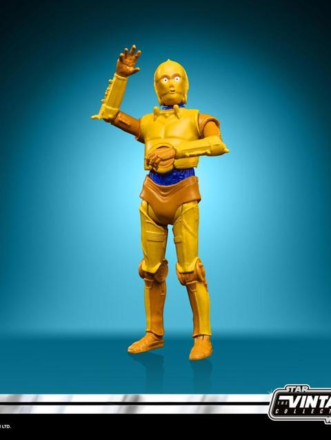 Star Wars The Vintage Collection See-Threepio (C-3PO) Toy, 3.75-Inch-Scale Star Wars: Droids Figure, Kids Ages 4 and Up