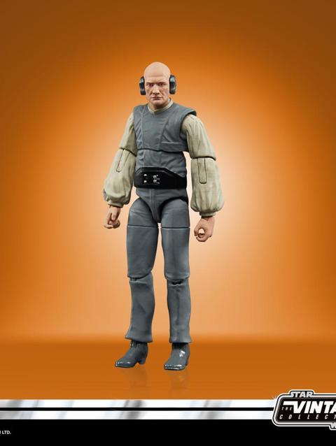 Star Wars The Vintage Collection Lobot Toy, 3.75-Inch-Scale Star Wars: The Empire Strikes Back Figure for Ages 4 and Up