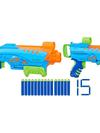 Nerf Elite Junior Ultimate Starter Set, 2 Blasters, 15 Nerf Elite Darts