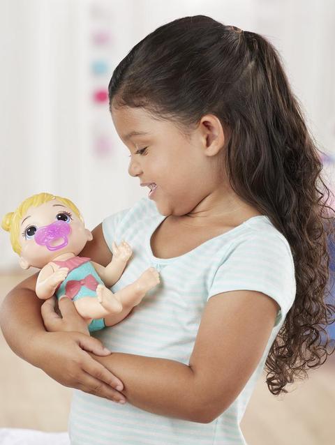 Baby Alive Splash 'n Snuggle Baby Blonde Hair Doll For Water Play, With Accessories, Toy for Kids 3 Ages Years Old and Up