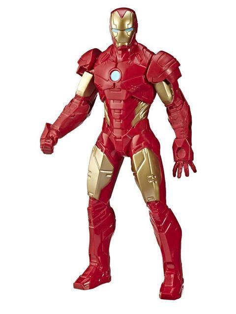 Marvel Iron Man Action Figure, 9.5-Inch Scale Action Figure Toy, Comics-Inspired Design, For Kids Ages 4 And Up