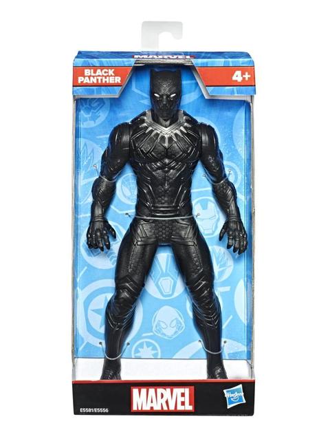 Marvel Black Panther Action Figure, 9.5-Inch Scale Action Figure Toy, Comics-Inspired Design, For Kids Ages 4 And Up