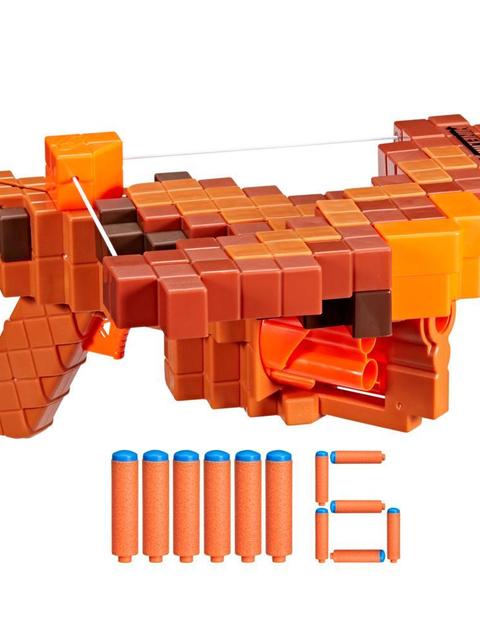 Nerf Minecraft Pillager's Crossbow Dart Blaster