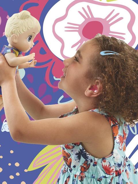 Baby Alive Baby Lil Sounds Blonde Hair Baby Doll, Toy for Kids 3 Years and Up