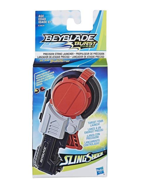 Beyblade Burst Turbo Slingshock Precision Strike Right/Left-Spin Launcher