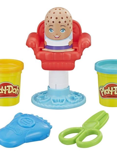 Play-Doh Mini Classics Crazy Cuts Barbershop Toy with 2 Non-Toxic Colors