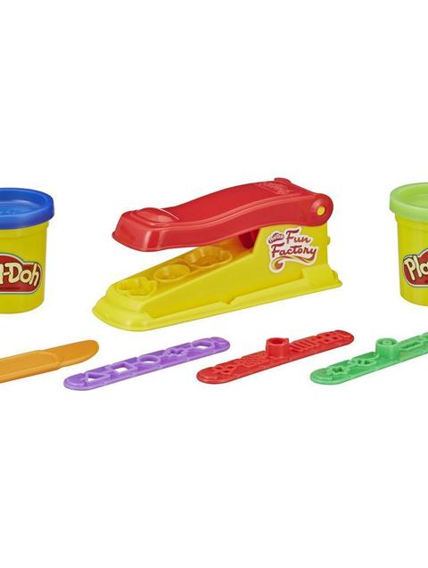 Play-Doh Mini Fun Factory Shape Making Toy with 2 Non-Toxic Colors