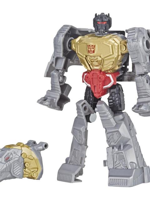 Transformers Toys Authentics Bravo Grimlock Action Figure (4.5”)