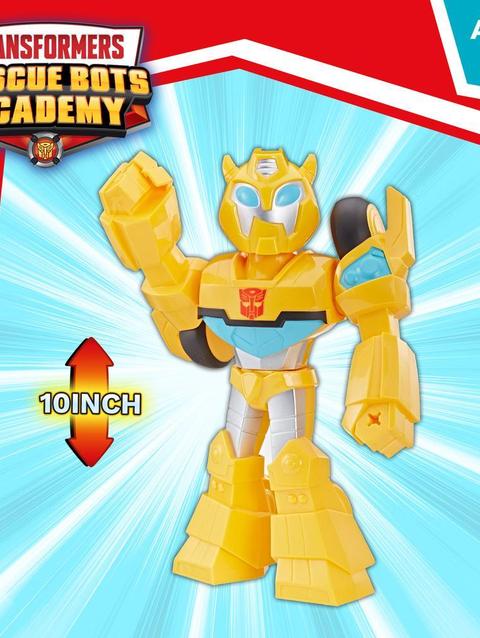 Transformers Rescue Bots Academy Mega Mighties Bumblebee 10-inch Action Figure