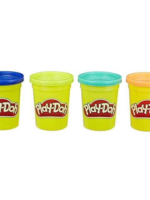 Play-Doh 4-Pack of 4-Ounce Cans (Wild Colors)