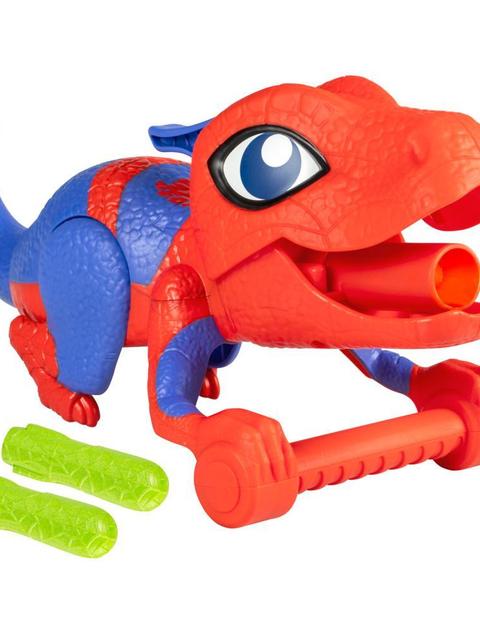 Marvel Spidey and His Amazing Friends Dino-Webs NERF Spidey-Rex Web Launcher Role Play Toy