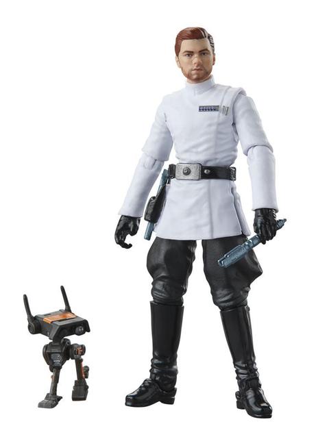 Star Wars The Vintage Collection Cal Kestis (Imperial Officer Disguise), Star Wars Jedi: Survivor Action Figure (3.75”)