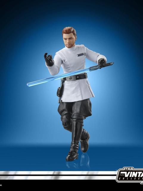 Star Wars The Vintage Collection Cal Kestis (Imperial Officer Disguise), Star Wars Jedi: Survivor Action Figure (3.75”)