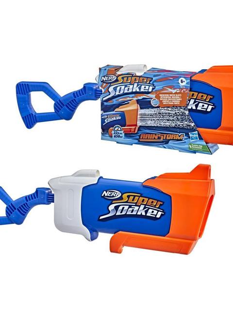 Nerf Super Soaker Rainstorm Water Blaster, Drenching Water Blast, Outdoor Water-Blasting Fun for Kids Teens Adults