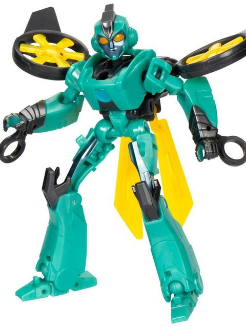 Transformers Toys EarthSpark Warrior Class Chaos Terran Spitfire 5" Action Figure, Age 6+