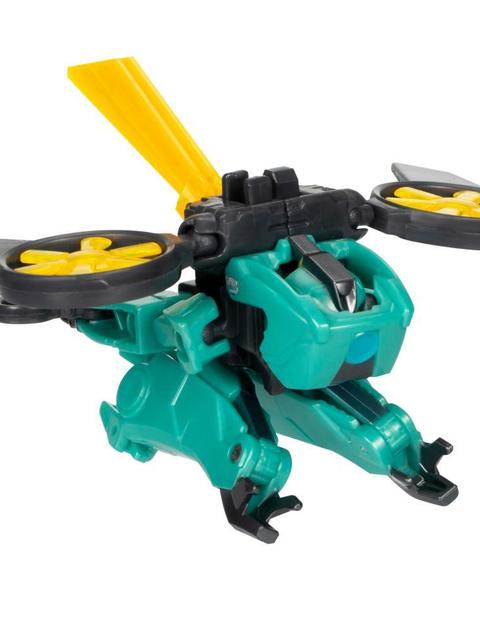 Transformers Toys EarthSpark Warrior Class Chaos Terran Spitfire 5" Action Figure, Age 6+