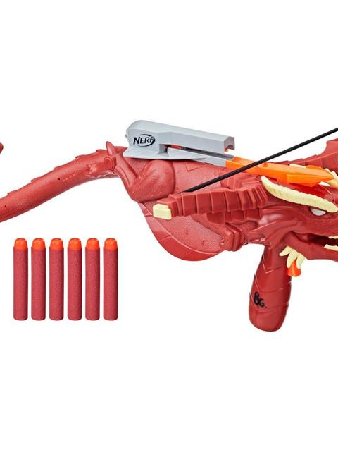 Nerf Dungeons & Dragons Themberchaud Nerf Blaster, 6 Nerf Elite Darts