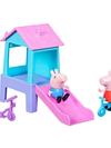 Peppa Pig Toys Peppa’s Park Fun Playset with 2 Figures, Preschool Toys for Kids 3+