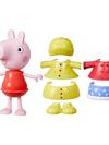 Peppa Pig Toys Peppa Pig Dress-Up 6” Figure with 6 Fashion Accessories, Preschool Toys, 3+