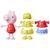 Peppa Pig Toys Peppa Pig Dress-Up 6” Figure with 6 Fashion Accessories, Preschool Toys, 3+