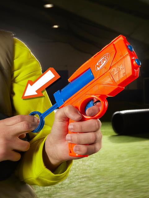 Nerf N Series Ward Blaster & 2 Nerf N1 Darts Compatible Only with Nerf N Series Blasters