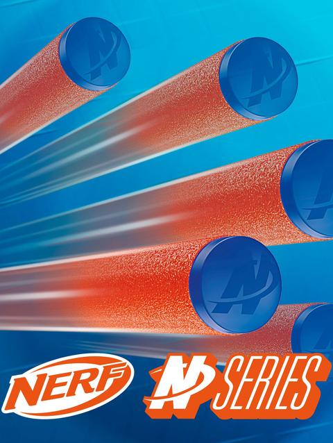 Nerf N Series N1 Darts, 10 Darts, Compatible Only with Nerf N Series Blasters, Outdoor Games