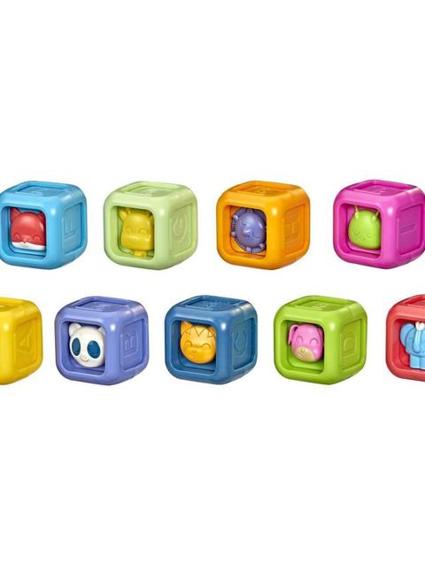 Playskool Critter Building Blocks, Toddler and Baby Toy Blocks for Ages 6 Months and Up (Amazon Exclusive)