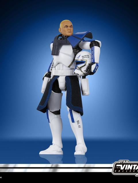 Star Wars The Vintage Collection Clone Commander Rex, The Bad Batch Action Figure (3.75”)