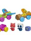 Playskool Roll and Go Critters Vehicle Toys for Toddlers Age 1 and Up, Includes 2 Vehicles, 2 Figures (Amazon Exclusive)